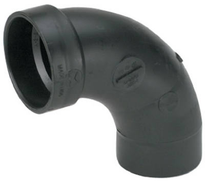 Mueller Industries 02883H 4 in. 90 Degree Spigot x Hub Ell