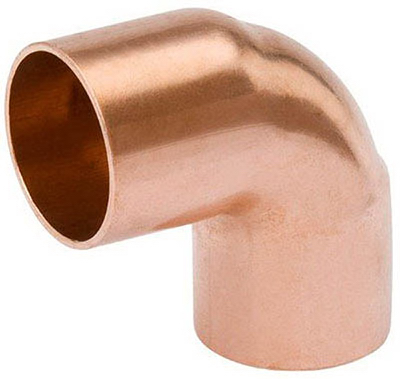 Mueller Industries W 62085 1.5 in. Copper 90 Degree Elbow