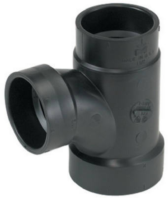 Mueller Industries 02765H 4 x 4 x 2 in., Sanitary Tee