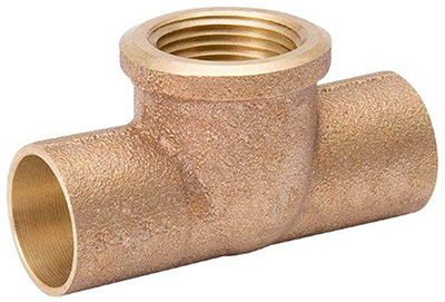 Mueller Industries A 61512NL .5 x .5 x .5 in. Copper Tee