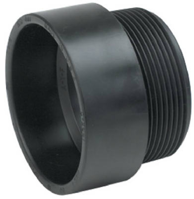 Mueller Industries 02930H 4 in. Male Pipe Thread x Hub Male Adapter