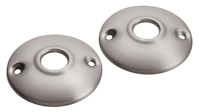 1141-SN 2 Pack Sat Nickel Brass Rosette