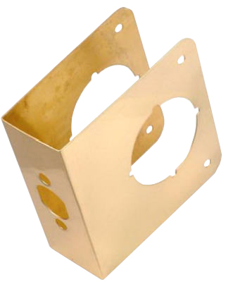 2061-SS 4.5 in. Stainless Steel Door Reinforcer