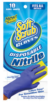 Picture of Big Time Products 11110-26 10 Count Disposable Nitrile Gloves