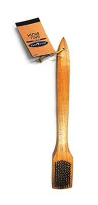 Picture of Blue Rhino 00337TV 18 in. Wood & Steel Bristles&#44; Barbecue Brush