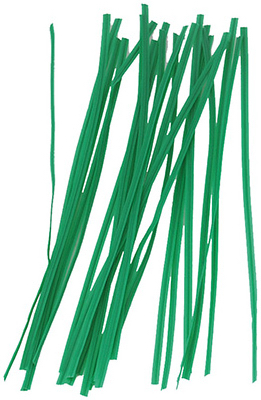 Picture of Bond Manufacturing SMG12122W 8 in. Twist Ties&#44; Green&#44; 100 Pack
