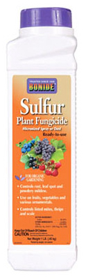 Picture of Bonide Products 141 1 lbs. Sulfur Plant Fungicide Micronized Spray Or Dust