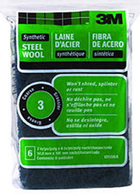 Picture of 3M 10115 Number 3 - Scotch Brite Synthetic Steel Wool Pad