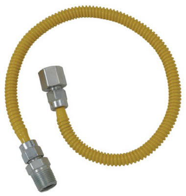 Picture of Brass Craft CSSL54-24 P 24 in. Stainless Steel Gas Appliance Connector