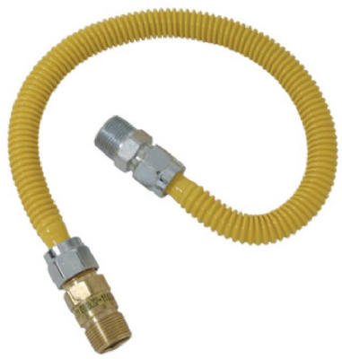 Picture of Brass Craft CSSC44R-48 P .50 x 48 in. Safety Plus Advantage Coated Stainless Steel&#44; Gas Connector