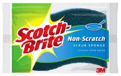 Picture of 3M 520 Scotch Brite Soft Scour&#44; Multi Purpose Scrubbing Sponge