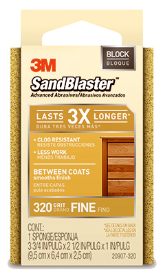 Picture of 3M 20907-180 Sand Blaster Sanding Pads or Standing Sponges - 180 Grit