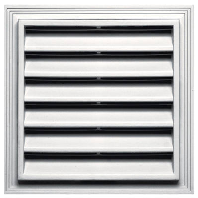 Picture of Builders Edge 120051212123 12 x 12 in. SQ White Gable Vent