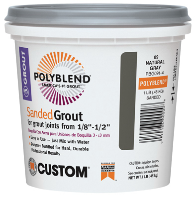 Picture of Building Products PBG1221-4 Polyblend Linen Sanded Repair Grout