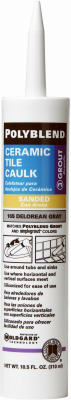 Picture of Building Products PC38010S-6 10.5 oz. Polyblend Ceramic Tile Caulk&#44; Haystack