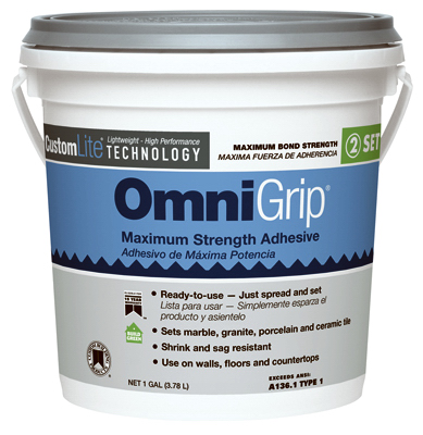 Picture of Building Products OGA1-2 Omnigrip- Gallon Strength Adhesive