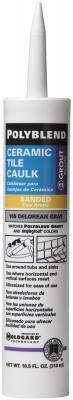 Picture of Building Products PC0910S-6 10.5 oz. Polyblend Ceramic Tile Caulk- Natural Gray