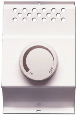 Picture of Cadet 08734 Double Pole Built In Baseboard Thermostat - White