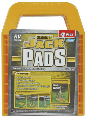 44595 4 Pack Stabilizer Jack Pad