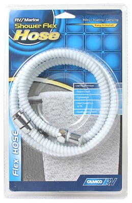 Picture of Camco 43717 60 in. White RV Shower Hose
