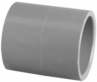 PVC 08100 1400HA 1 in. PVC Schedule 80 Slip x Slip Coupling