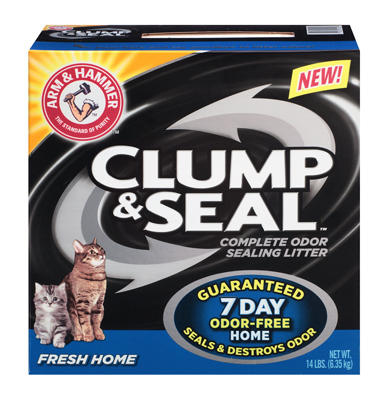 Picture of Church & Dwight 02142 14 lbs. Clump & Seal Fresh Home Clumping Cat Litter