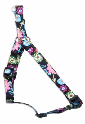 Picture of Coastal Pet 66445 A WDF24 .63 in. Adjustable Fashion Harness&#44; Wildflower Pattern