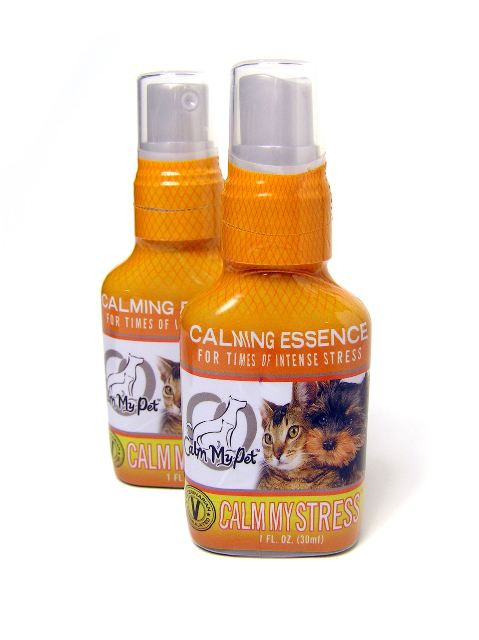 Picture of Calm My Pet CMP880 Unscented Organic Calming Spray for Cats and Dogs- 1 oz.