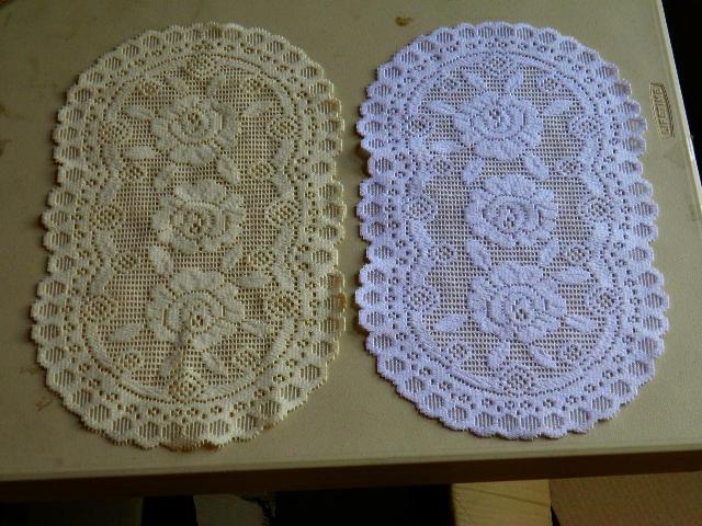 Picture of Tapestry Trading 652I1420 12 x 20 in. European Lace Placemat- Ivory