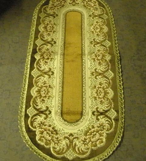Picture of Tapestry Trading V1446BR 14 x 46 in. Begium Table Runner Verona- Brown