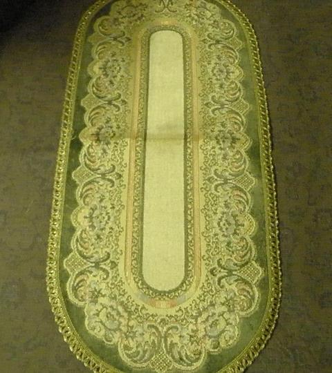 Picture of Tapestry Trading V1454J 14 x 54 in. Begium Table Runner Verona- Jade