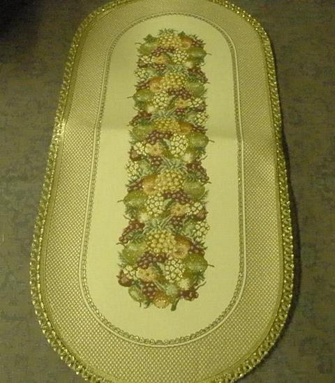 Picture of Tapestry Trading SE1454 14 x 54 in. Begium Table Runner Sierra Fruits