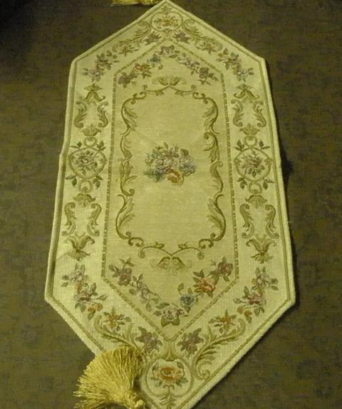 Picture of Tapestry Trading TO1330BE 13 x 30 in. Begium Table Runner Torino- Beige