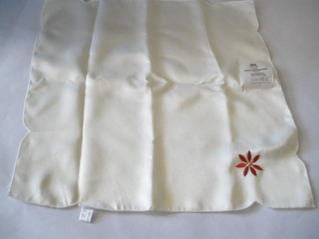 Picture of Tapestry Trading RC22355-1717-4 Embroidered Christmas Poinsettia Napkins- Set Of 4