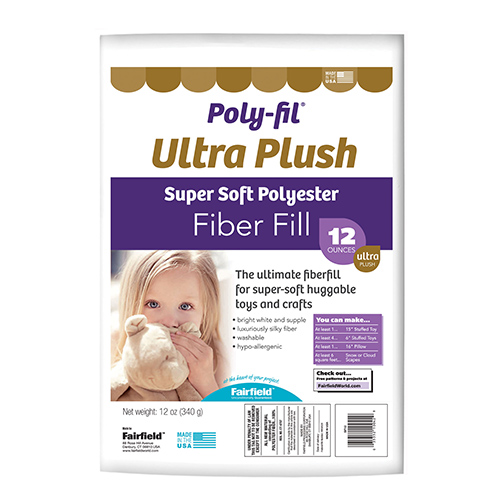 Picture of Poly-Fil SF12B 12 oz. Crafters Choice Supreme Ultra Plush Fiberfill- Small Bag