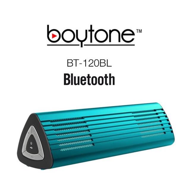 Boytone BT-120BL Ultra-Portable Wireless Bluetooth Speaker - Electric Teal