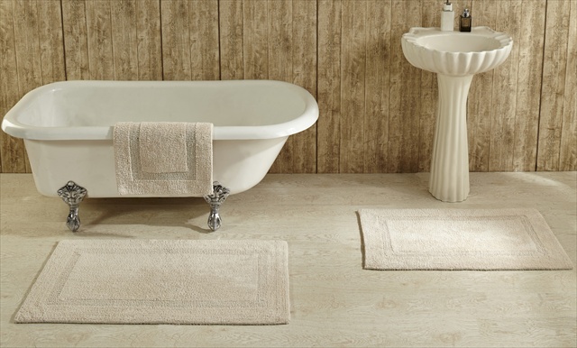 Picture of Better Trends BALU2134SD Lux Bathrug&#44; Sand - 21 x 34 in.