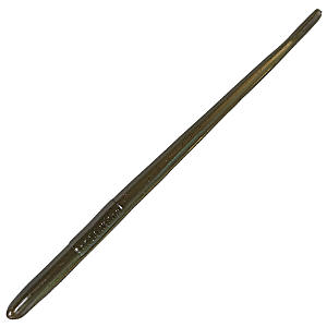 ST-F5FB 4.5 in. Straight Worm - Green Pumpkin Neon