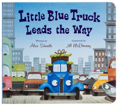 Picture of Alice Schertle 9780544568051 Little Blue Truck Leads the Way Board Book by Alice Schertle and Jill McElmurry