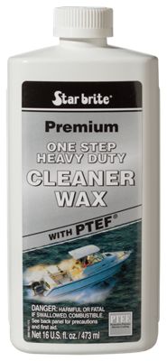 089616P One Step Heavy Duty Cleaner Wax With Ptef - 16 Oz.