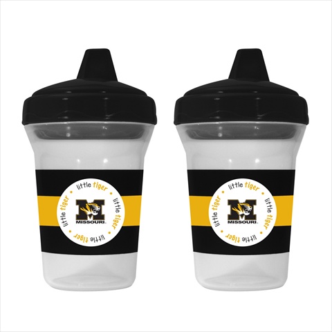 Picture of Baby Fanatic NCAA Missouri Tigers Sippy Cup 2-Pack