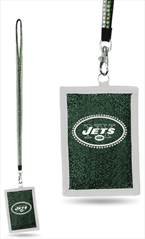 Picture of Rico NFL New York Jets Lanyard With Nylon Wallet