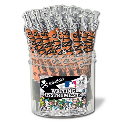 National Design 48 Pack Tokidoki Jazz Pen Canister MLB San Francisco Giants