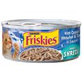 Friskies 10369 5.5 oz. Savory Shreds Ocean Whitefish & Tuna, Cat Food Friskies 10369 5.5 oz. Savory Shreds Ocean Whitefish & Tuna, Cat Food