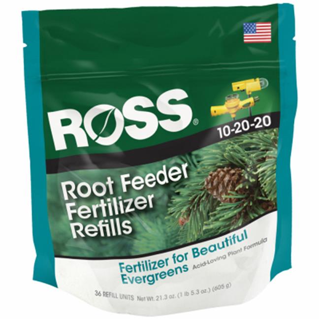 14250 Ross Evergreen & Acid Loving Root Feeder Refill - 36 Pack