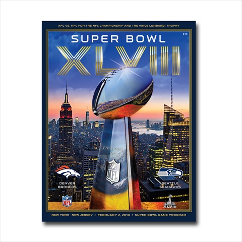 Picture of H.O. Zimman Super Bowl XLIX Game Program