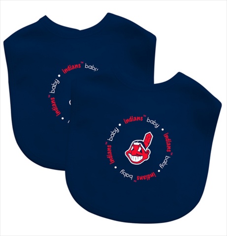 Picture of Baby Fanatic Fanatic Bibs Cleveland Indians&#44; 2 Pack
