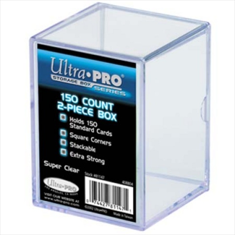 Picture of Ultra Pro 2 Pieces Plastic Box- 150 Count