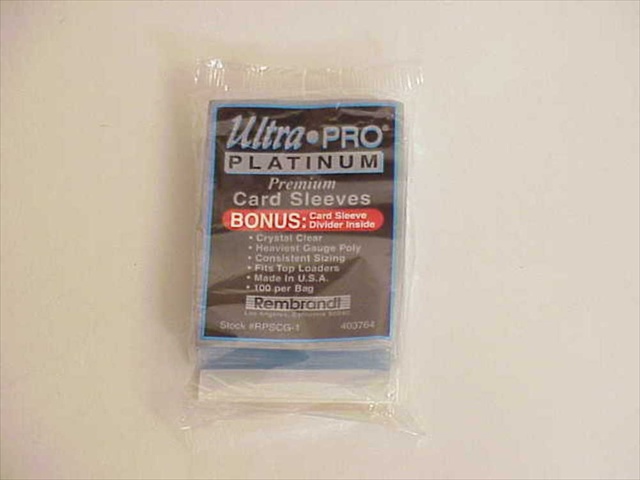 Picture of Ultra Pro Card Premium Card Sleeves Pack&#44; 100 Sleeves
