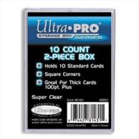 Picture of Ultra Pro Plastic Box- 10 Count